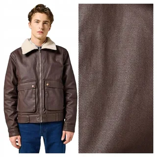 Wrangler | Herren Aviator Jacket Übergangsjacke Outdoor Casual modern Größe XXL - Braun