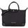 Schultertasche Kunstleder Black