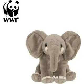WWF Plüschtier Elefant (14cm) lebensecht Kuscheltier Stofftier Elephant - grau | Gr.: onesize