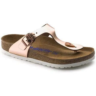 Birkenstock Gizeh Weichbettung metallic copper 36