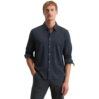Marc O'Polo Langarmhemd Blau XXL