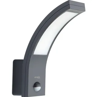 Oktaplex lighting Außenleuchte Kunststoff 7,5 cm mit Bewegungsmelder grau