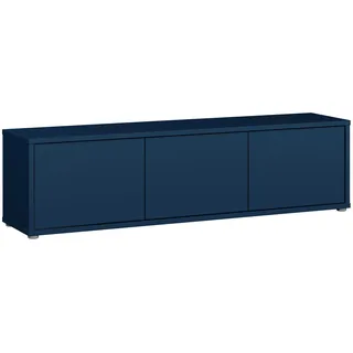 Forte Alice Springs Lowboard 154,2 cm Nachtblau Spanplatte