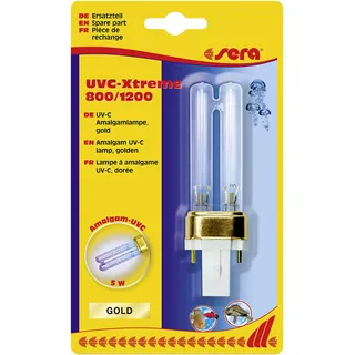 Sera Amalgam UVC Lampe 5W Gold - UVC-Xtreme 800+1200 (Ersatzteil)