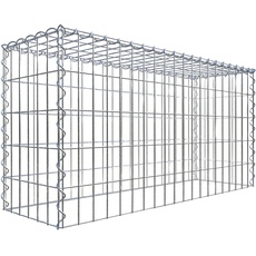 Bild Gabione, silbergrau, Maschenweite 5 10 cm