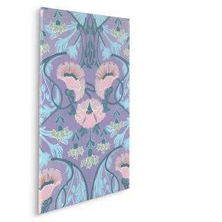 KOMAR »Mandala Mauve - Größe 60 x 90 cm« Natur 1 Stk. tlg. Keilrahmenbild mi Echtholzrahmen