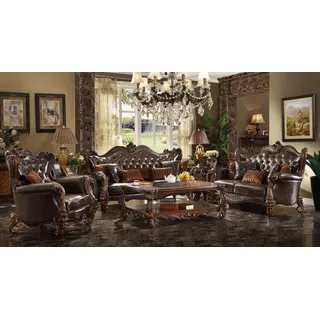 Sofa Wohnlandschaft Sofas Couch Polster Garnitur Chesterfield Dreisitzer Barock