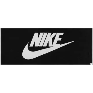 Nike Club Pool Handtuch 172 x 73 cm schwarz/weiß