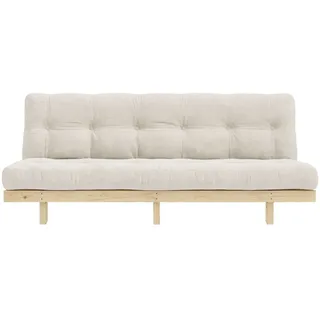 Karup Design Schlafsofa »Lean 200 Schlafsofa, Gästebett, Sofa mit Futonmatratze« Inkl. Futonmatratze, Liegefläche 130x200 cm, FSC® zertifizierte Kiefer, weiß