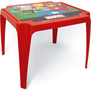 Plastiktisch Avengers Thor, Iron man, Hulk und Captain America - Rot