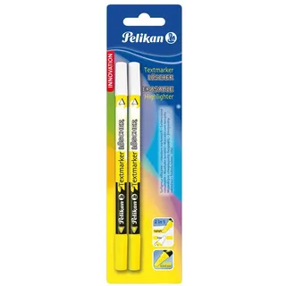 Pelikan Textmarker, 2 in 1 Produkt, 2 Stück