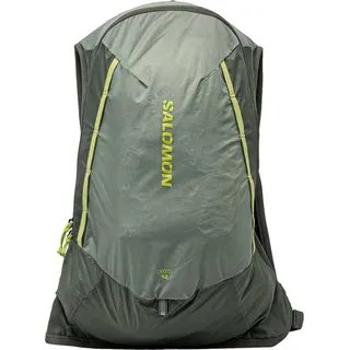 Salomon Cross 12 Backpack LC2463700 - Grün, Gelb