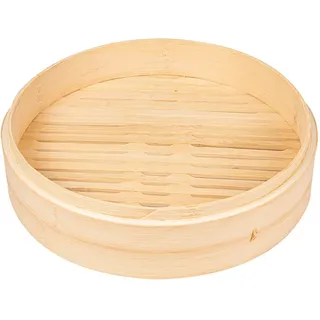 Behälter Maxi Dim-Sum Ø 30X6 Cm Natur Bambus - 4 Un.