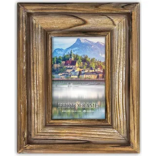 ZEP Innsbruck Bilderrahmen aus Holz, braun, 13 x 18 cm - Braun