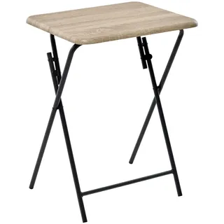 5five simply smart Klapptisch 48 x 38 x 66 cm Braun/Mehrfarbig
