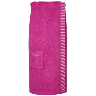 SCHIESSER Saunakilt Rom Damen - Plus Size - 46-52 - Fuchsia