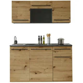 BASIC by Balculina Küchenzeile Jazz 160 cm beige
