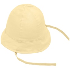 name it Baby Girls NBFZANNY UV HAT W/Earflaps Hut, Double Cream, 45/47