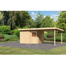 Bild Gartenhaus Neuruppin 3 inkl. Dachüberstand) - beige