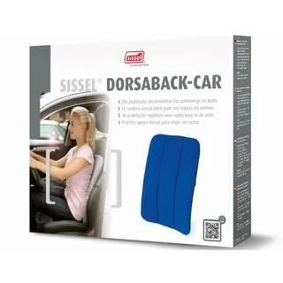 Sissel® DorsaBack-Car Autokissen Rückenkissen 1 St grau