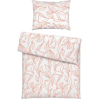 Esposa Bettwäsche , Terracotta , Textil , Abstraktes , 140x200 cm , Textiles Vertrauen - Oeko-Tex® , atmungsaktiv, schadstoffgeprüft, weiche und anschmiegsame Oberfläche , Heimtextilien, Bettwäsche & Leintücher, Bettwäsche