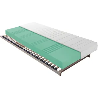 Boxxx Matratzenset , Holz , 2-teilig , Birke, Buche , massiv, Schichtholz , H2 , Höhe ca. 16 cm , 90x190 cm , Lga, Made in Germany, Oeko-Tex® Standard 100 , Härtegradauswahl, Bezug abnehmbar/waschbar, Ober- und Unterseite versteppt, wendbar, für verstellbare Lattenroste geeignet, alternative Größen erhältlich,Federholzleisten verleimt, Federleisten mit Duokappen, individuelle Liegehärteeinstellung, nicht verstellbar, alternative Größen erhältlich , Schlafzimmer, Matratzensets