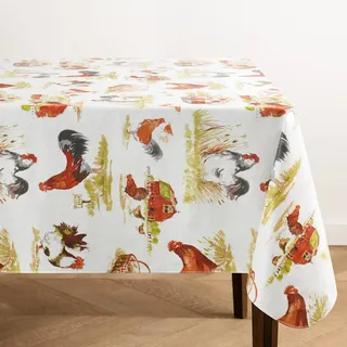 Elrene Tischdecke Vintage Hahn 132,1 x 177,8 cm Mehrfarbig