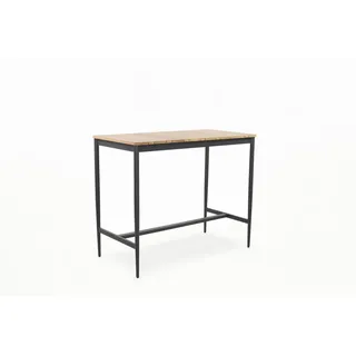 Niehoff Bartisch Luna 135 x 70 cm Teak/Grau
