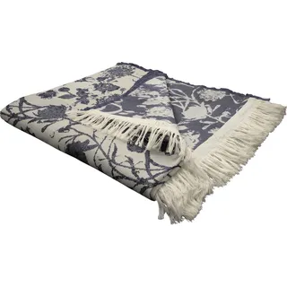 ADAM Audio Flower Cuvée Kuscheldecke 145 x 190 cm Blau