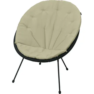 AMPO Sitzkissen Polsterkissen Freizeitkissen Gartenkissen für den Sessel - Beige