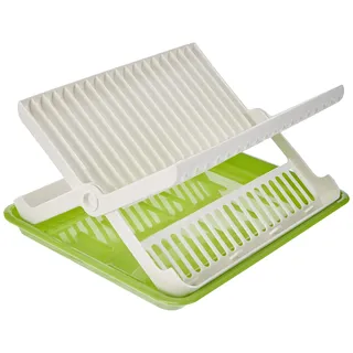 COSMOPLAST S.P.A. Cosmoplast Zusammenklappbares Abtropfgestell mit Tablett, Kunststoff, verschiedene Farben