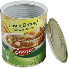 Dosentresor Dosensafe Geldversteck Erasco Linsen-Eintopf, 12 x 10 cm