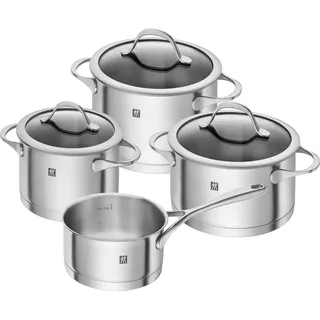 Zwilling Essence Topf-Set 4-tlg. Kochtopf + Bratentopf + Stieltopf
