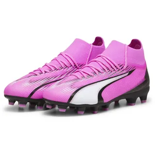 Jungen Unisex Kinder Ultra PRO FG/AG JR Soccer Shoe, Poison PINK White Black, 29 EU