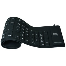 Bild Flex Tastatur DE schwarz (ID0019A)