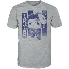 Funko Boxed Tee: Dragon Ball Z - Gohan/Goku - Medium - T -Shirt - Kleidung - Geschenkidee - Kurzarm -Oberteil für Erwachsene Unisex Männer und Frauen - offizielle Warenfans