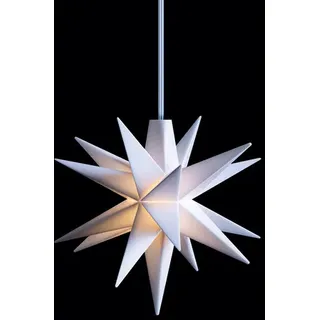 LED-Leuchtstern Baby-Stern DecoTrend weiß