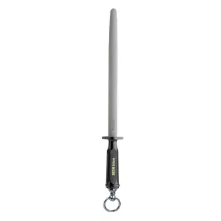 Dick Titan, oval Wetzstahl, Schleifmesser mit hoher Härte und verschleißfester Spezialbeschichtung, Klingenlänge: 30 cm