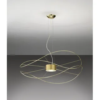 Traumhafte LED-Hängeleuchte Hoops Gold Axo Light - SP HOOPS 2