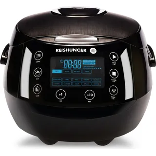 Reishunger Digitaler Reiskocher schwarz 1,5 l