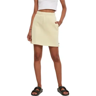URBAN CLASSICS Ladies Organic Terry Mini Skirt - Gelb - XL
