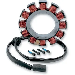 Drag Specialties Harley Davidson Fxdbp 1690 Abs Dyna Street Bob Factory Custom 16 Stator - Copper / Silver - One Size