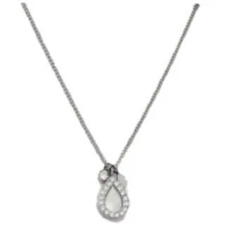 Fossil Collier Damen Set Silber Edelstahl