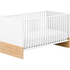 Bild Babybett »YOLANDA«, 4-fach höhenverstellbar, mit Airwell® Comfort Federleistenrost, weiß