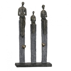 Bild Dekofigur »Skulptur Fishing, bronzefarben bronzefarben, Polyresin,
