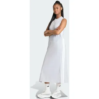 adidas Shirtkleid Halo Silber/Weiß XS