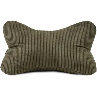 Gözze Cord Lesekissen Capri 25 x 40 cm Dunkelgrün