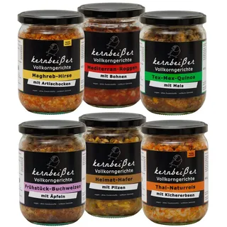 Kernbeißer Vollkorngerichte: Probierpaket Fertiggericht 2700 g