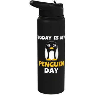 Pinguine Spruch Süsses Pinguinmotiv Pinguin Stainless Steel Insulated Water Bottle