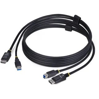 Startech StarTech.com DU1226-KVM-CABLE Tastatur/Video/Maus (KVM)-Kabel Schwarz 1.8 m
